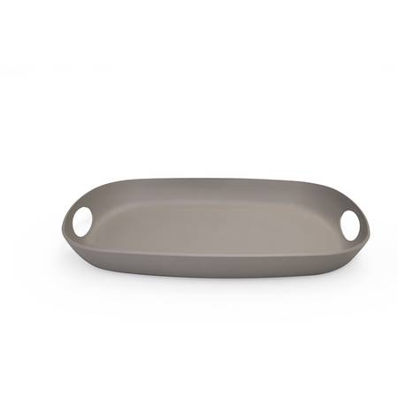 Tray with handles 48cm Grey