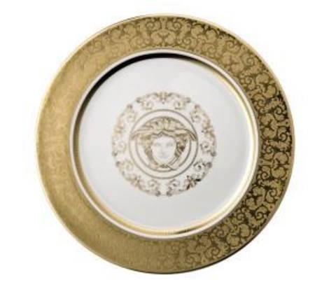 Service Plate 33cm Gold 10263