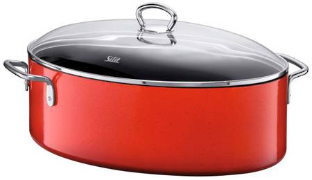 Passion Energy Red Oval Roasting Pan 36.5cm