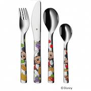 Mickey Mouse" 4pce Childs Cutlery Set