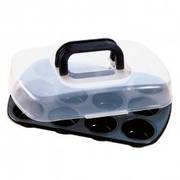 Bake & Take Muffin Pan with Lid 38x27cm