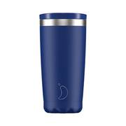 Insulated Coffee Cup Matte Blue 500ml