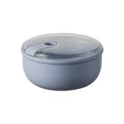 Round Med Container Periwinkle 0.75l