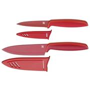 Touch Knife Set 2pce Red