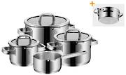WMF Function 4 BLACK 5pce Cookware Set with Saucepan  - Promotion!!