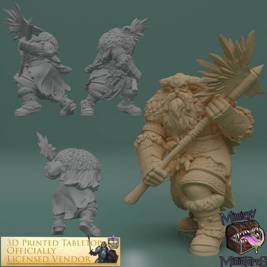 Aegar The Frost Giant Champion - The Lost Adventures from 3D Printed Tabletop
