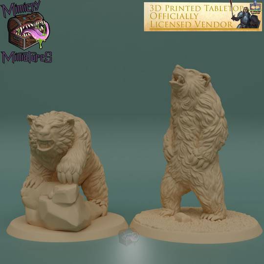 Bears - The Lost Adventures from 3D Printed Tabletop
