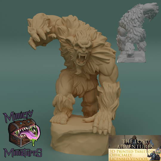 Gorvo the Howler - The Lost Adventures from 3D Printed Tabletop