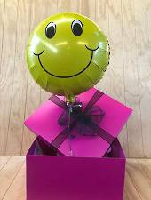 Happy Helium balloon in box