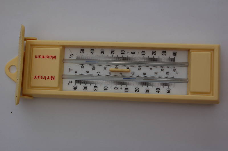 Thermometer Maximum and Minimum