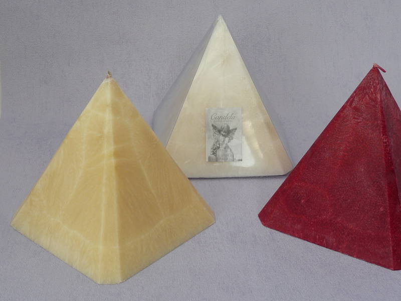 Giant, Cream, Vanilla Fragrance Pyramid