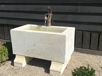 Hand carved Limestone water features and troughs to enhance your garden or outdoor space. Subtly aged for  provenance.