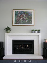 contemporary with wide border