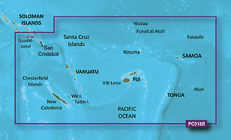Bluechart G3 Fiji to New Caledonia