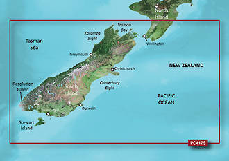 Bluechart Vision NZ South Island