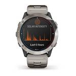Quatix 6x Solar Titanium Marine GPS Watch