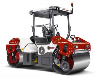 8T dynapac double drum roller