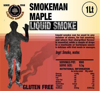 Maple Liquid Smoke (1 litre)