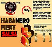 Habanero Fiery Salsa