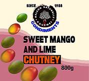 Sweet Mango & Lime Chutney