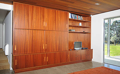 Custom Cabinets Rich Timber Finish