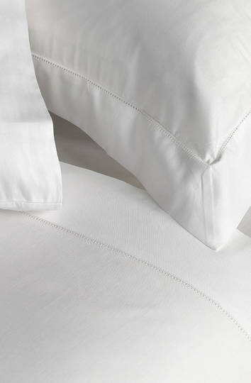 Baksana - 500 Thread Count Percale Crisp Cotton Sheets - Pillowcases - White -  TOP SELLER