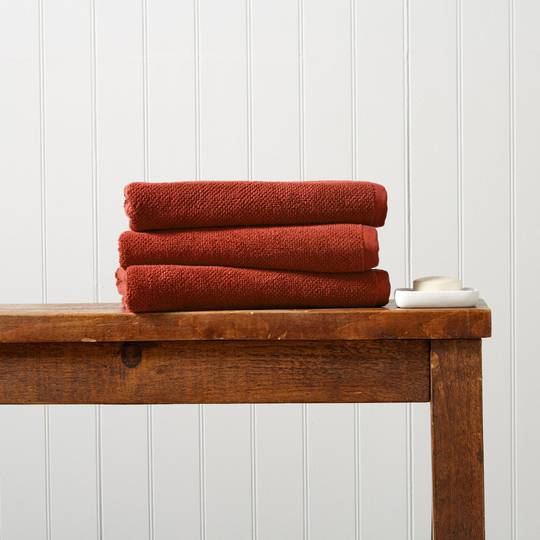 Seneca - Christy Brixton Towels, Hand Towels, Bath Mats - Cinnabar