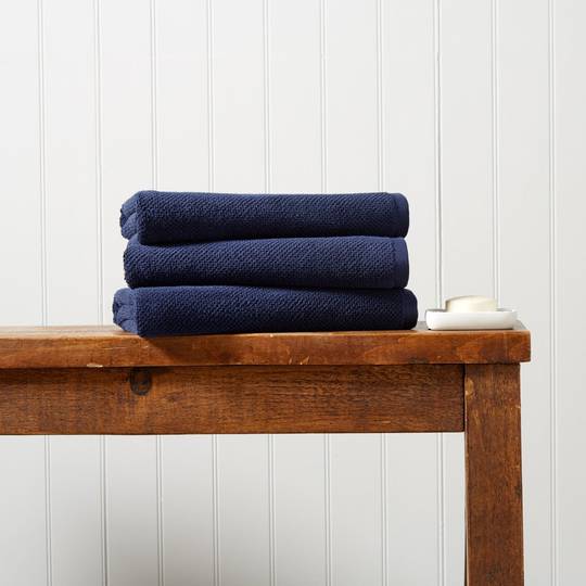 Seneca - Christy Brixton Towels, Hand Towels & Bath Mats - Midnight