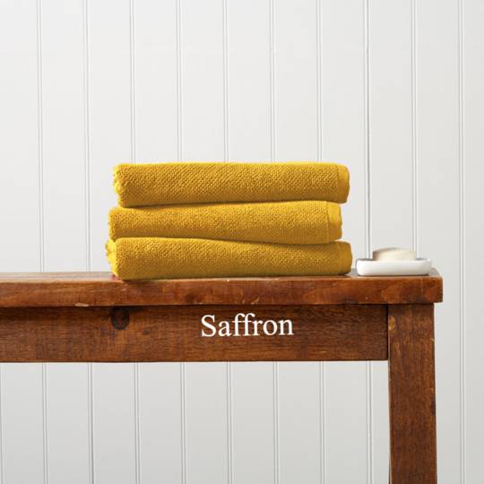 Seneca - Christy Brixton Towels, Hand Towels & Bath Mats - Saffron