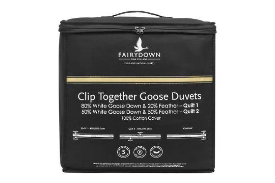 Fairydown -  Goose Duvet Clip Together