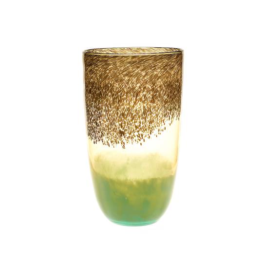 Importico - Voyage Maison Glass - Demeter Medium Vase - Gold