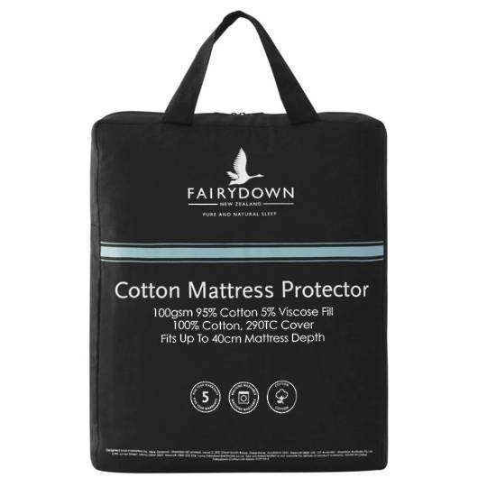 Fairydown - All Natural Cotton Mattress Protector