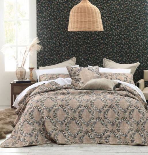 MM Linen - Folly Bedspread Set - Cushion  - Multi
