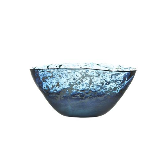 Importico - Voyage Maison Glass - Thalassa Bowl - Sapphire