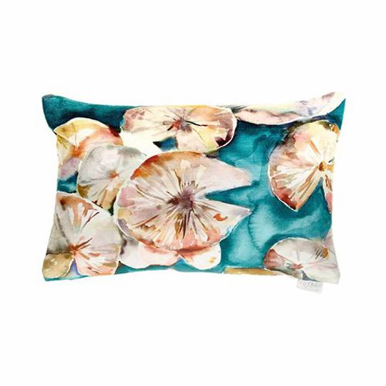 Voyage Maison - Lily Pad Cushion - Emerald