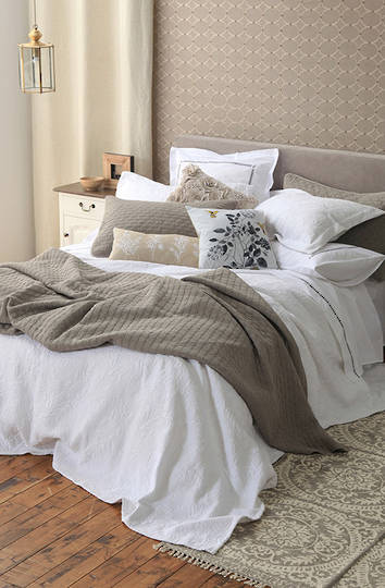 MM Linen - Louvre Comforter Set - Dove - ON SALE