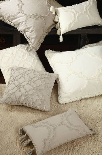 MM Linen - Clover Ivory Cushions