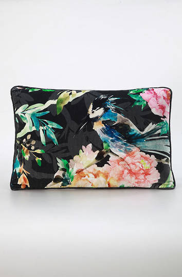 MM Linen - Kiku Long Velvet Cushion