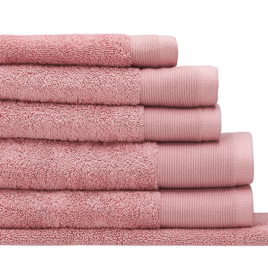 Seneca | Vida Pure Organic Cotton Towels | Pink