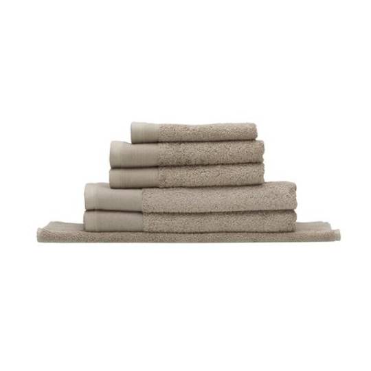 Seneca - Vida Organic Towels, Face Clothes, Hand Towels, Bath Mats - Stone