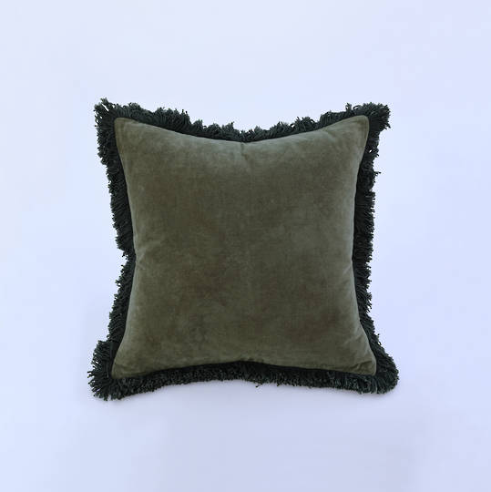 MM Linen - Sabel Cushion - Thyme/Forest