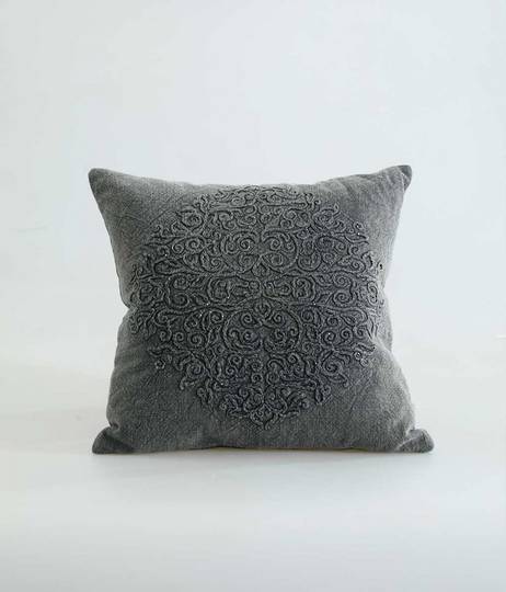 MM Linen - Auro Cushion - Charcoal