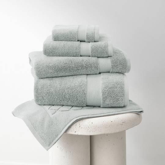 Baksana - Bergama Towels - DuckEgg