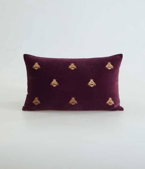 MM Linen - Buzz Cushions - Port