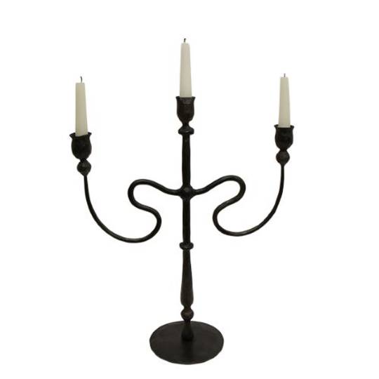 French Country - Raine Iron Candleabra