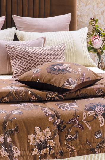 Bianca Lorenne - Capriccio Comforter / Pillowcase/Eurocase/Cushion - Copper