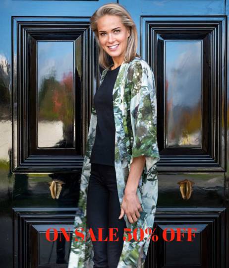 MM Linen - Long Kimono - Florian - ON SALE