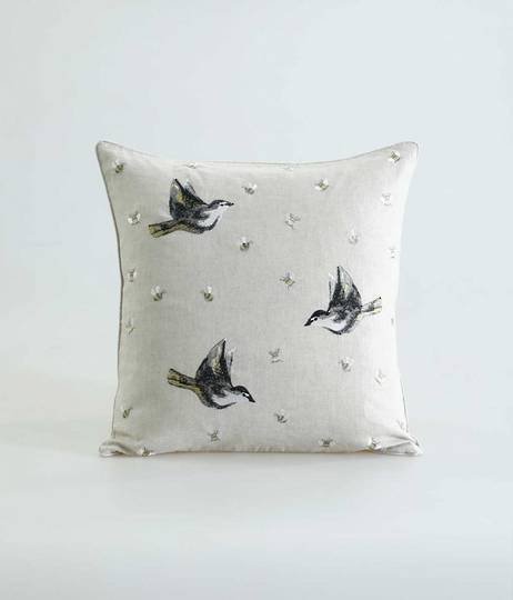 MM Linen Flyaway Cushion - Natural