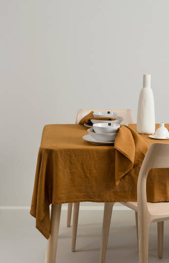Importico - Himla Napkins/Table Runner/Tablecloths - Amber