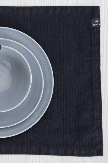 Importico - Himla Napkins/Table Runner - Black